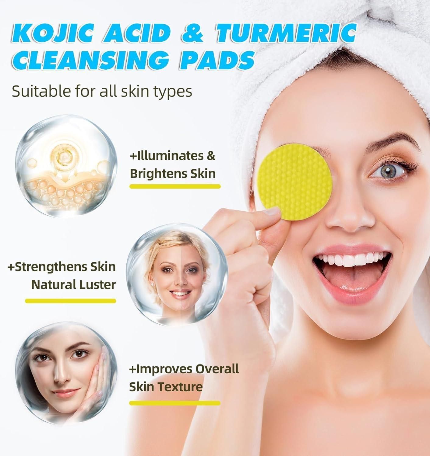 Turmeric Kojic Acid Cleansing Pads (40 Pads) Success