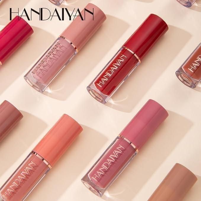 Velvet Matte Liquid Lipstick Set 12Pcs for womens